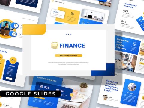 FINANCE - Report Brand Business Google Slides 4KRZXTY