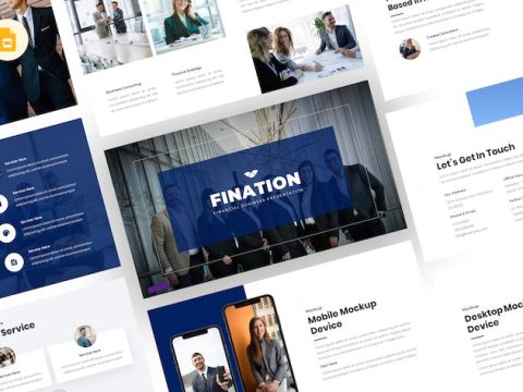 Fination - Finance Google Slides Template BMWKTY3