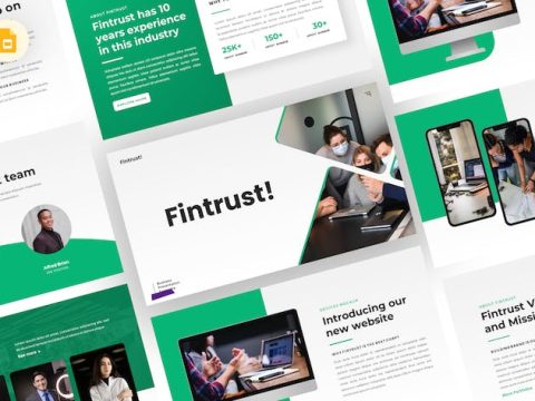 Fintrust - Business Google Slides Template MS5T85E