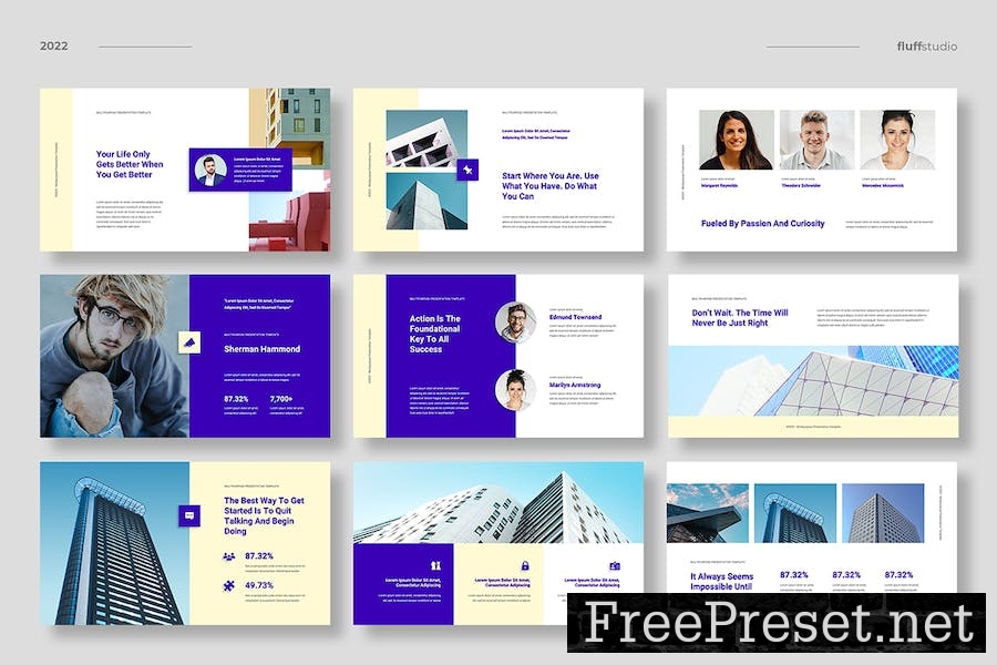 Firmika - Multipurpose Google Slides Template P3LCLPB