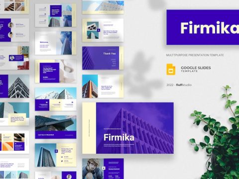 Firmika - Multipurpose Google Slides Template P3LCLPB