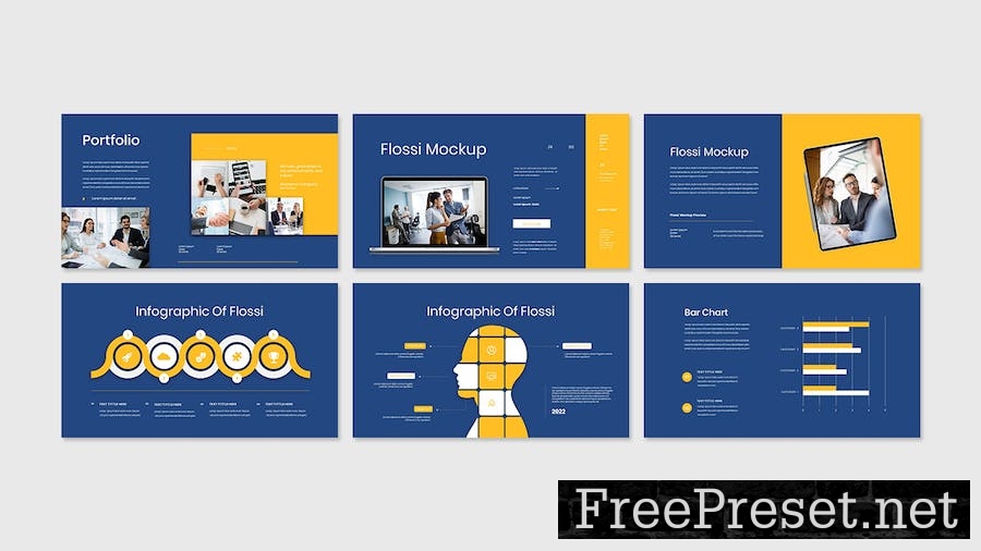 Flossi Business Presentation Google Slide Template LQ6FPCM