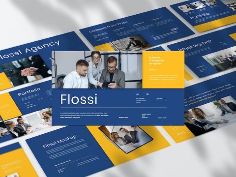 Flossi Business Presentation Google Slide Template LQ6FPCM