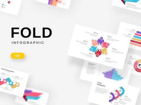 Fold Infographic - Google Slides Template ULV8DFU