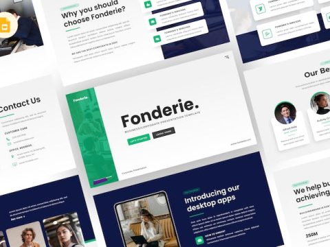 Fonderie - Business Google Slides Template