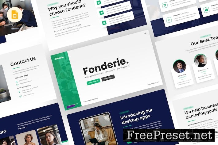 Fonderie - Business Google Slides Template