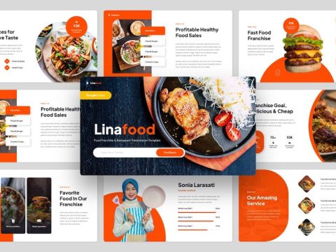 Food Franchise & Restaurant Google Slides MBSMJEZ