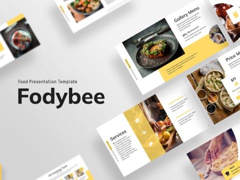 Foodybee - Google Slides Template QA29AR5