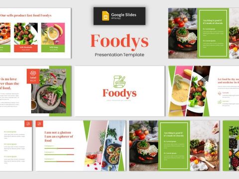 Foodys - Food Google Slides Template B4YRSH5