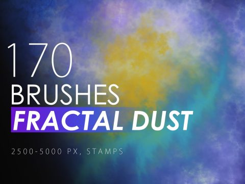 Fractal Dust Stamp Brushes 10173859
