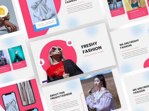 Freshy - Fashion Google Slides Template