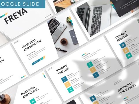 Freya - Business Google Slide Template AKGNZ74