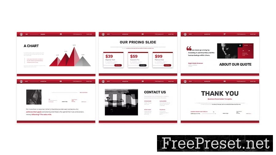 From - Business Presentation Google Slide Template JK29YRW