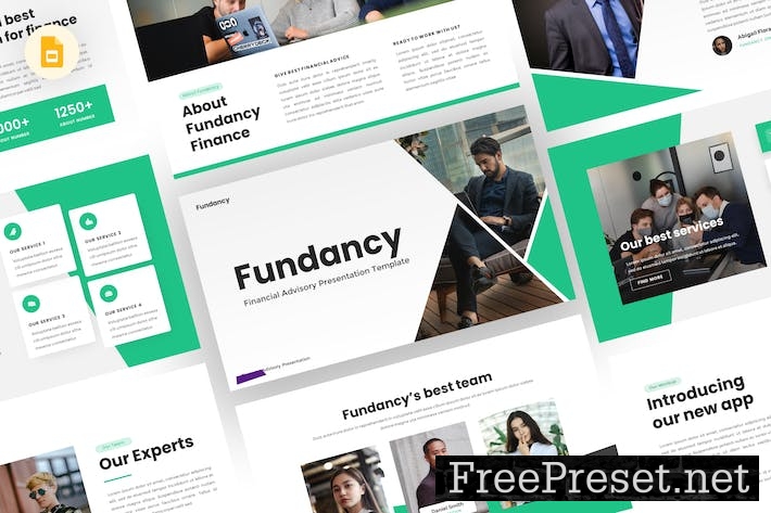 Fundacy - Financial Google Slides Template WZVUTVL