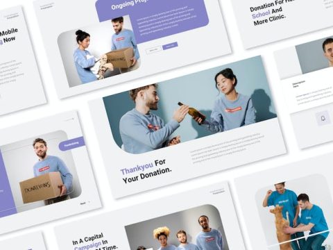 Fundraising Google Slides Presentation Template