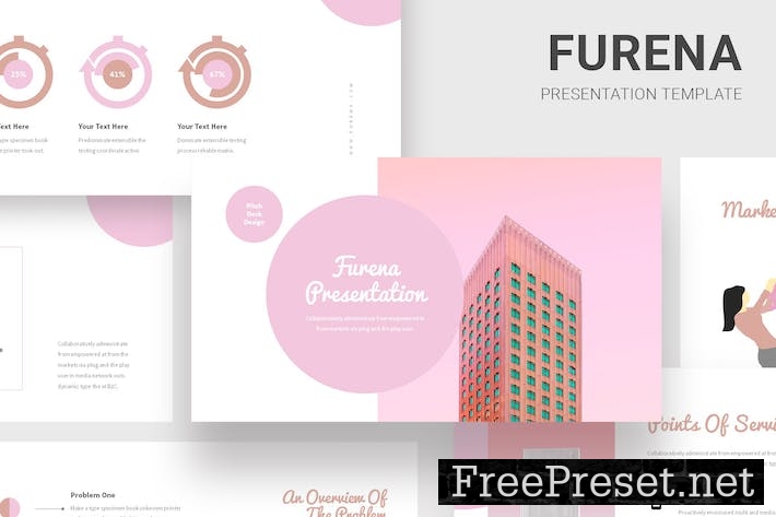 Furena - Pitch Deck Pink Google Slides Template KYJGQ3Q