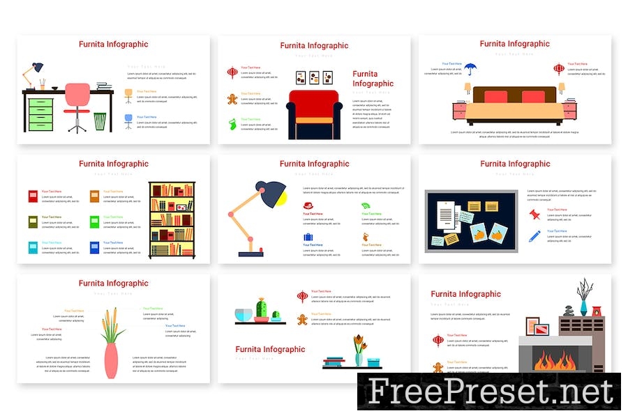 Furnita Infographic - Google Slides Template 5PHBYRB