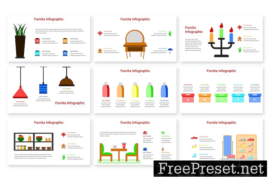 Furnita Infographic - Google Slides Template 5PHBYRB