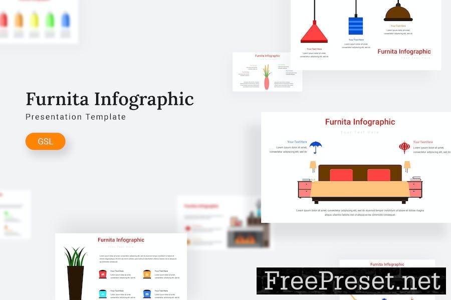 Furnita Infographic - Google Slides Template 5PHBYRB