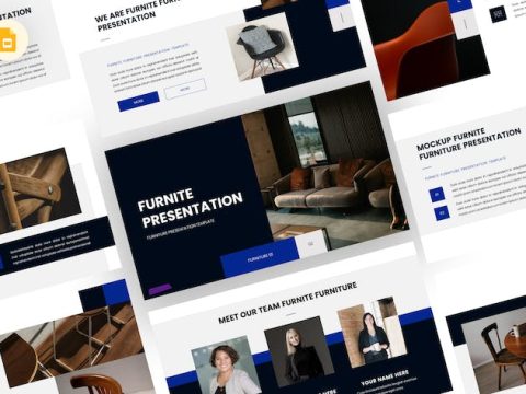 Furnite - Furniture Google Slides Template SAZKDWY