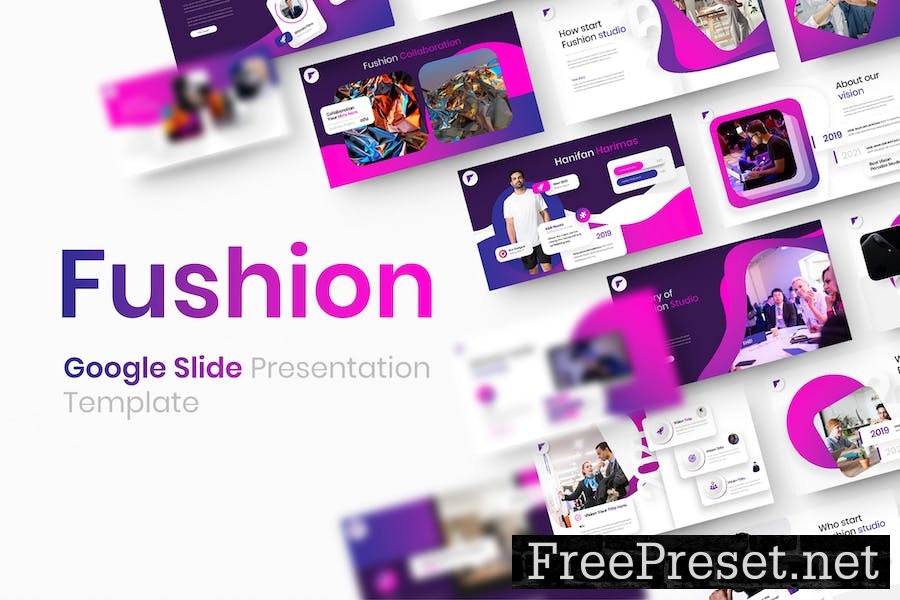 Fushion - Business Google Slide Template VDFMJWM