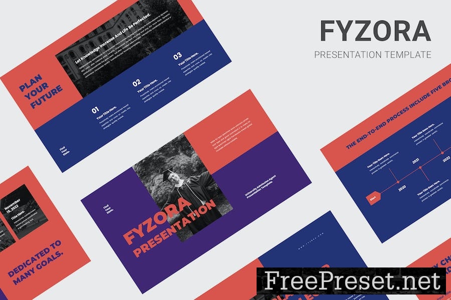 Fyzora - University Admission Agent Google Slides N85UXKH