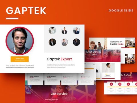 Gabtek - Business Google Slide Template 96SJEWZ