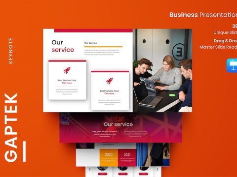 Gaptek – Business Keynote Template XF9F7C3