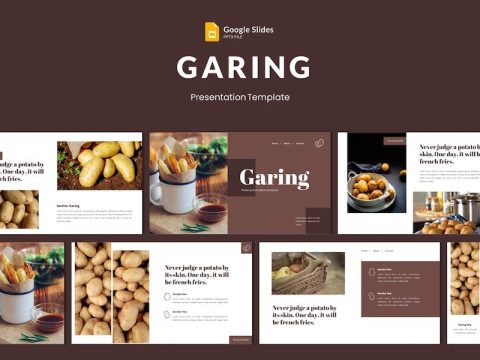 Garing - Potato Google Slides Template J443JGD