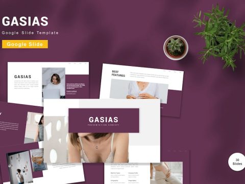 Gasias - Google Slide Template RXJRBYB