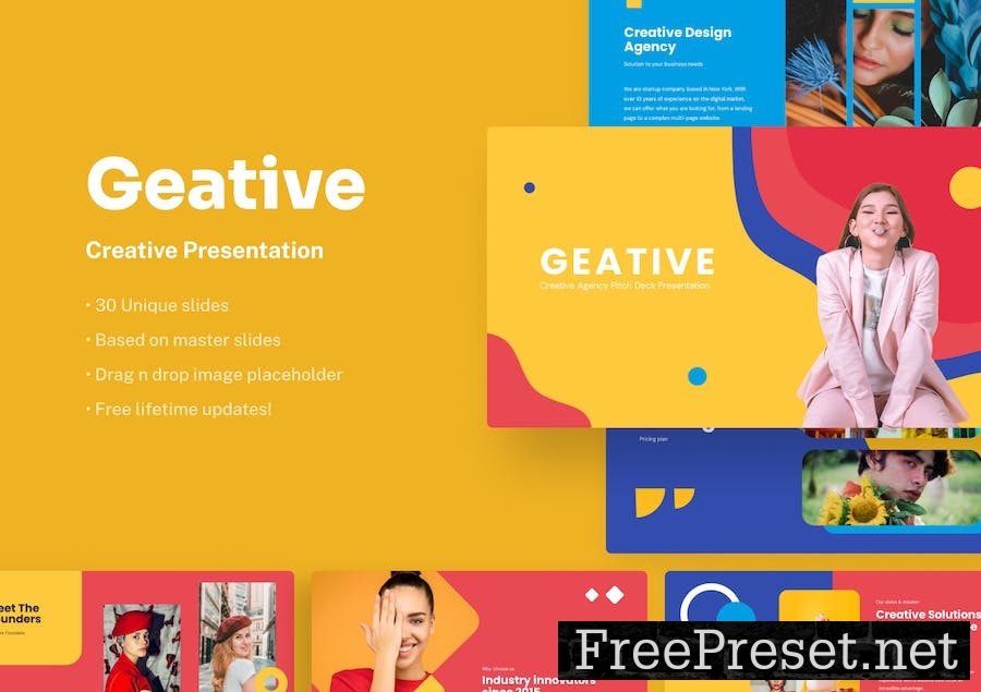 Geative - Creative Google Slides Presentation C9WJ75C