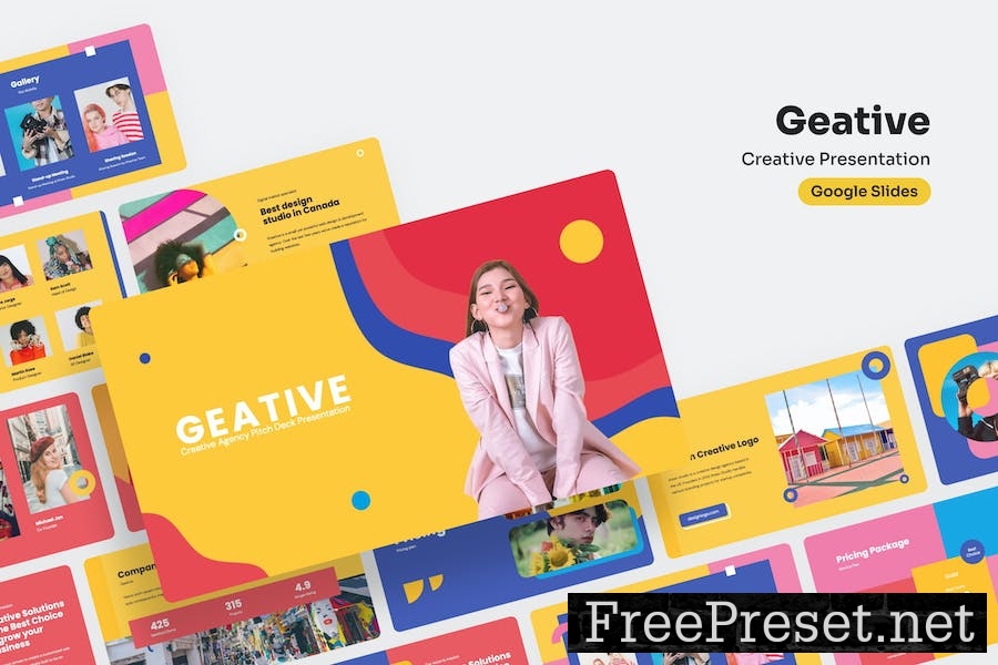 Geative - Creative Google Slides Presentation C9WJ75C