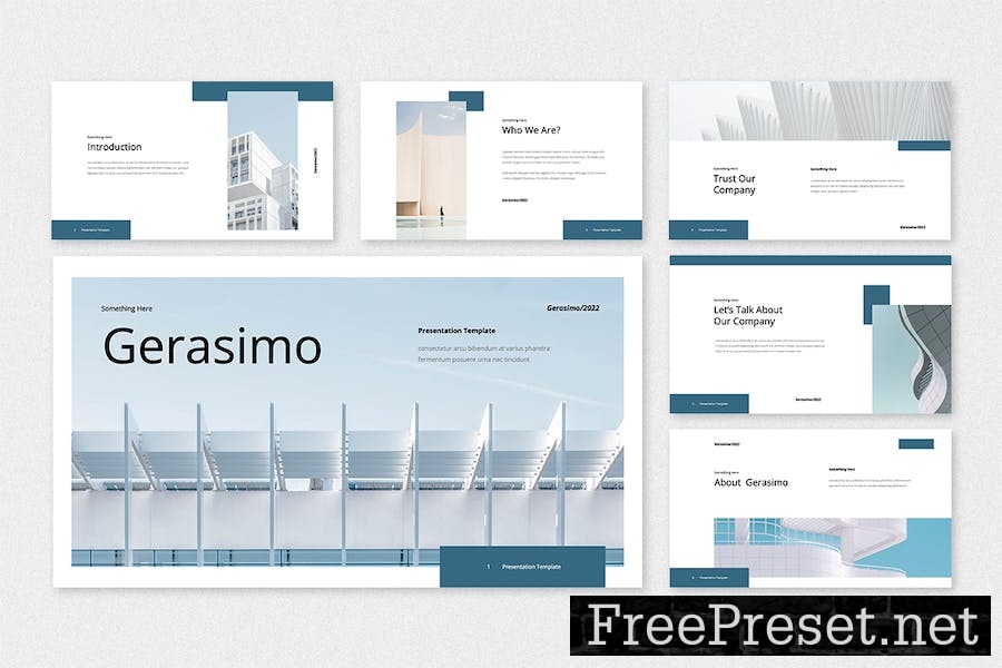 Gerasimo - Architecture Google Slides Template 9S2G9Y7