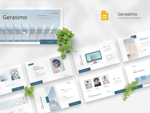 Gerasimo - Architecture Google Slides Template 9S2G9Y7