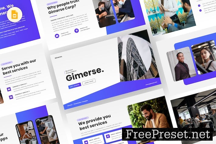 Gimerse - Business Google Slides Template T353B2S