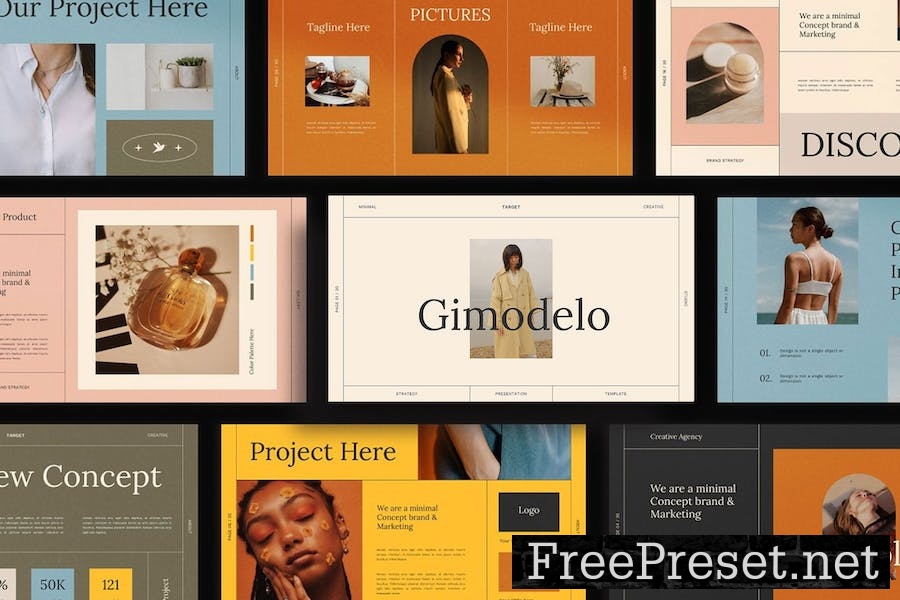 Gimodelo Brand Google Slides Presentation Template FP67H5F