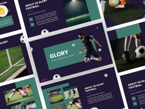 Glory - Football Google Slides Template BP52XQJ