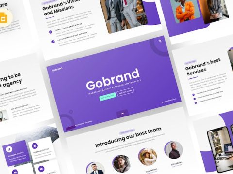 Gobrand - Marketing Google Slides Template 5QMVFYU