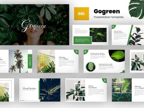 Gogreen - Plant & Minimalism Googel Slides RKT6XXP