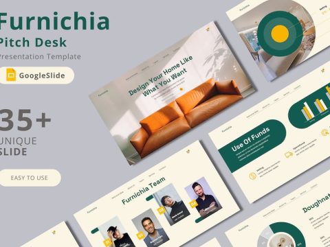 Google Slide Pitch Deck Presentation Template 6FWHPHH