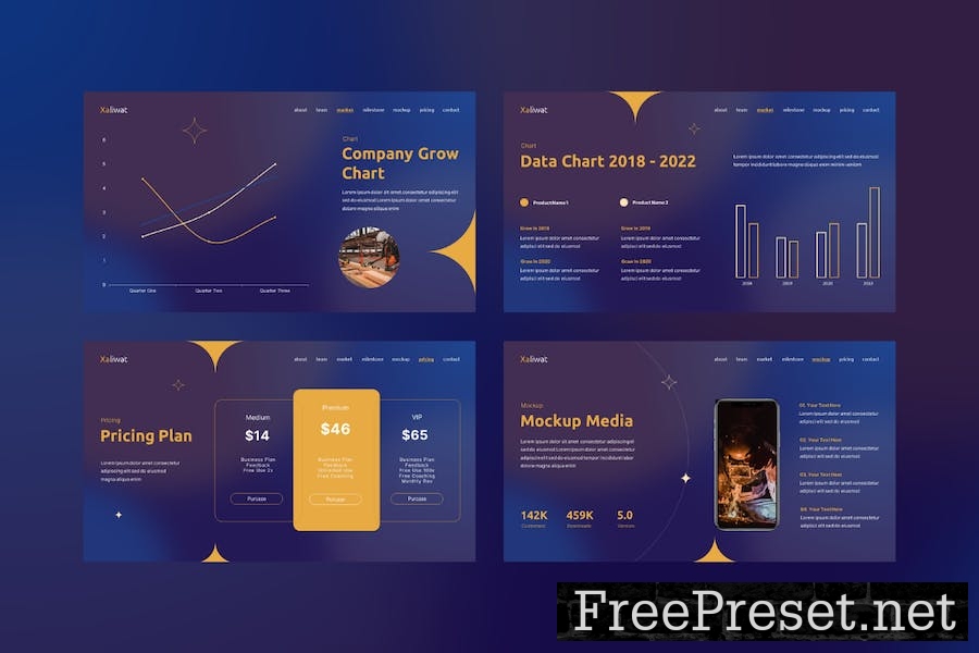 Google Slide Pitch Deck Presentation Template QDWMNGZ