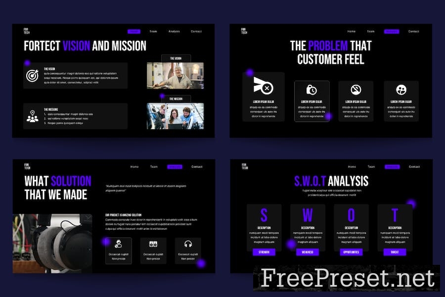 Google Slide Pitch Deck Presentation Template QV4TCPZ