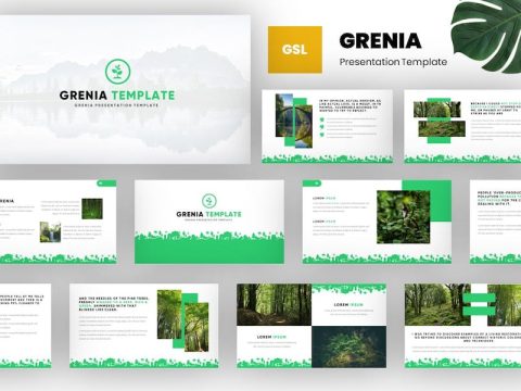 Grenia - Nature Google Slides Template UBGD4KW