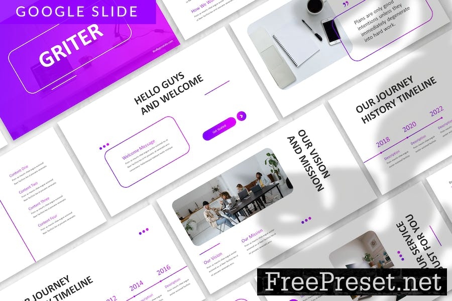 Griter - Business Google Slide Template BDGU6ZG