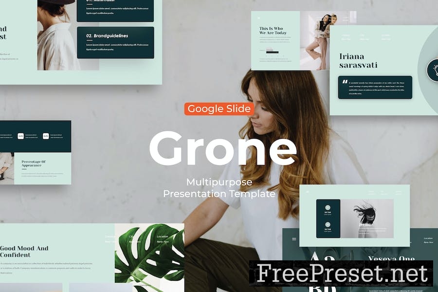 Grone - Google Slide Template ASNGHXW