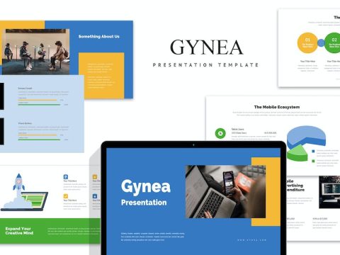 Gynea : Mobile Marketing Google Slides W8DYSZH