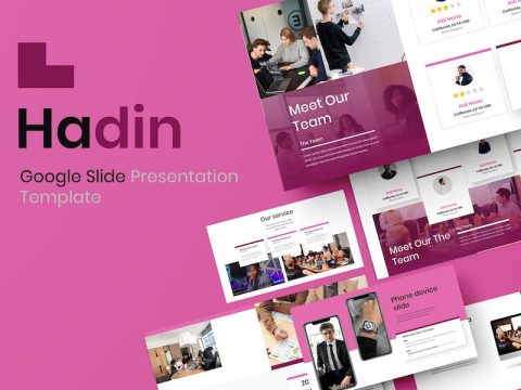 Hadin - Business Google Slide Template 57FVSVA