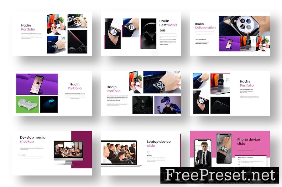 Hadin – Business Keynote Template KCH494T