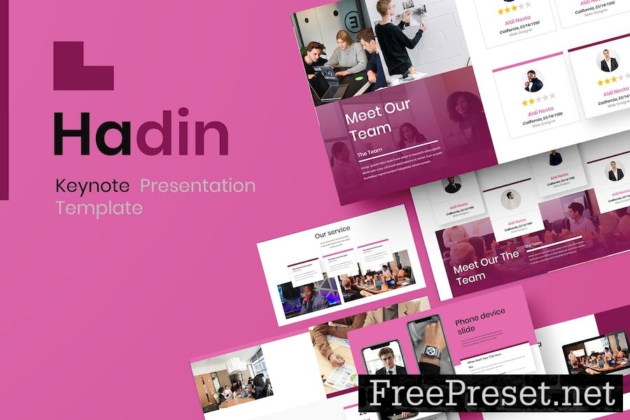 Hadin – Business Keynote Template KCH494T