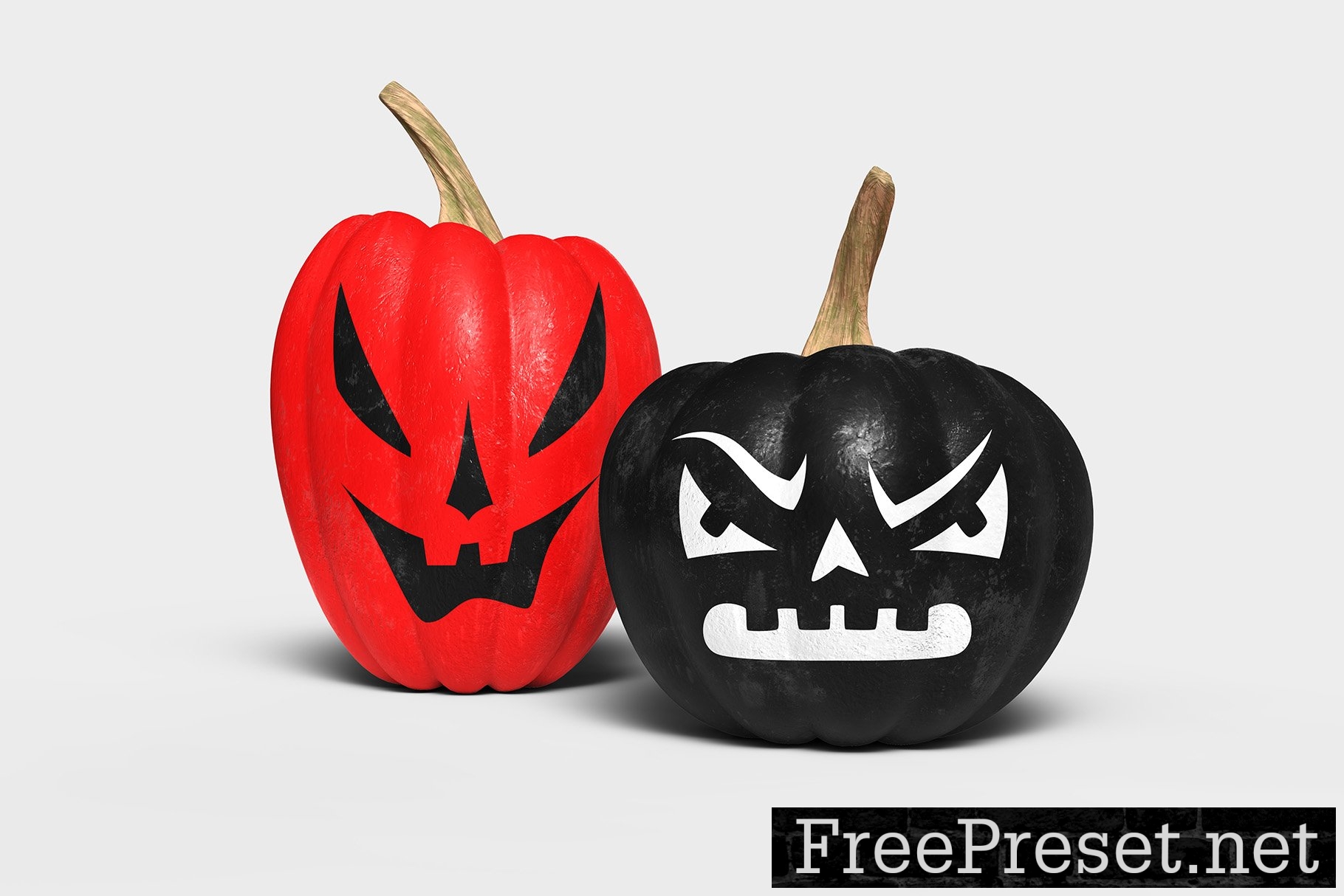 Halloween Pumpkin Mockup - 6 views 10210948